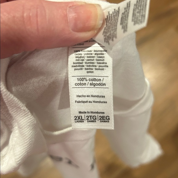 American Apparel White 'Other Mother' Tee - Picture 3 of 3